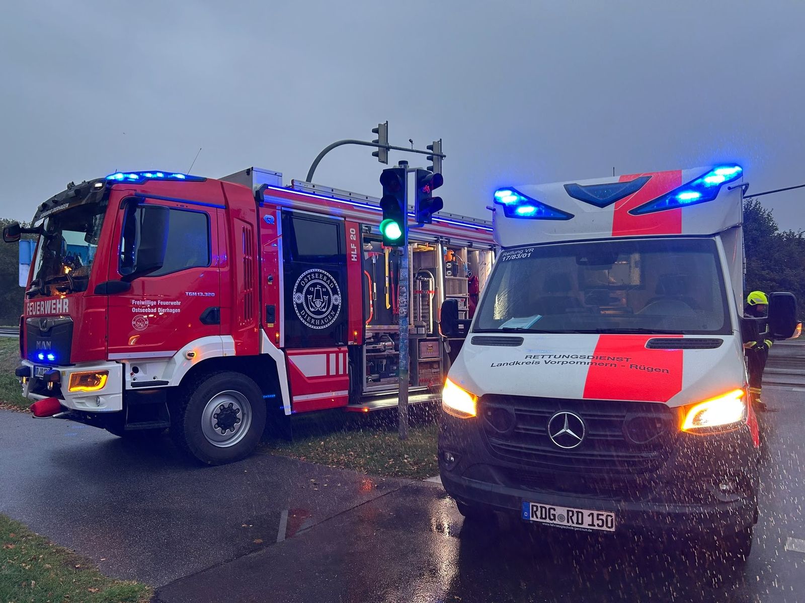 Verkehrsunfall – Dierhagen Strand – Bild 6 von 7