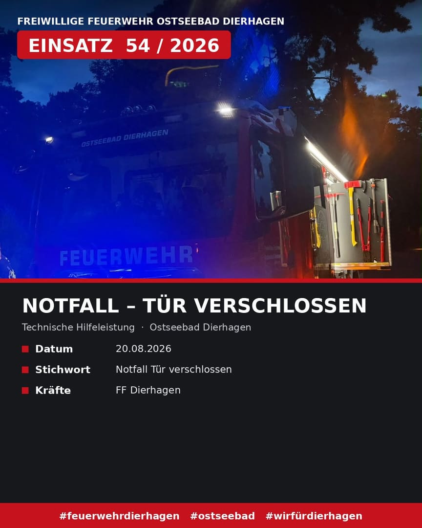 Notfall – Tür verschlossen